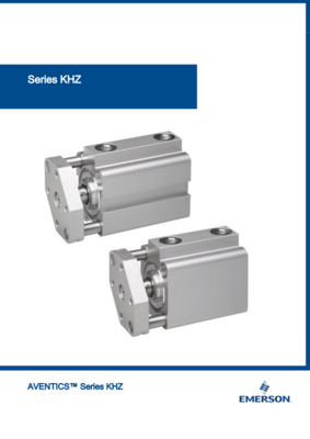 AVENTICS KHZ CATALOG KHZ SERIES: SHORT-STROKE CYLINDERS